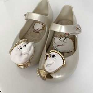 Mini Melissa Disney’s Beauty and the Beast shoes